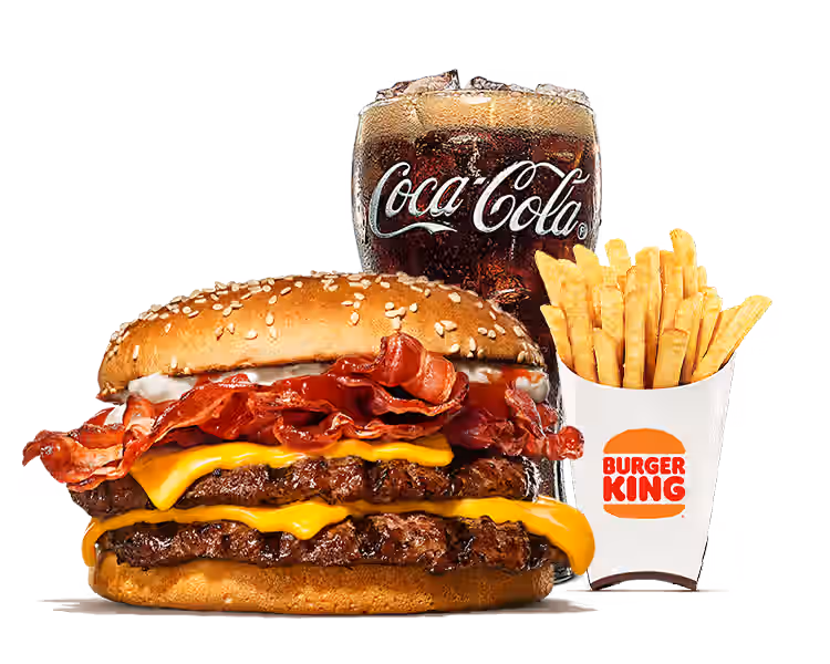 Bacon King - King Menü