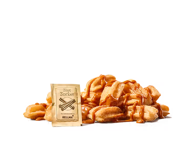 Churros Karamellsauce