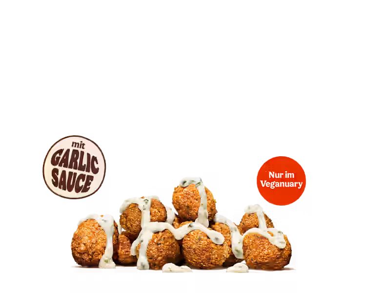 Falafel Bites Garlic Sauce