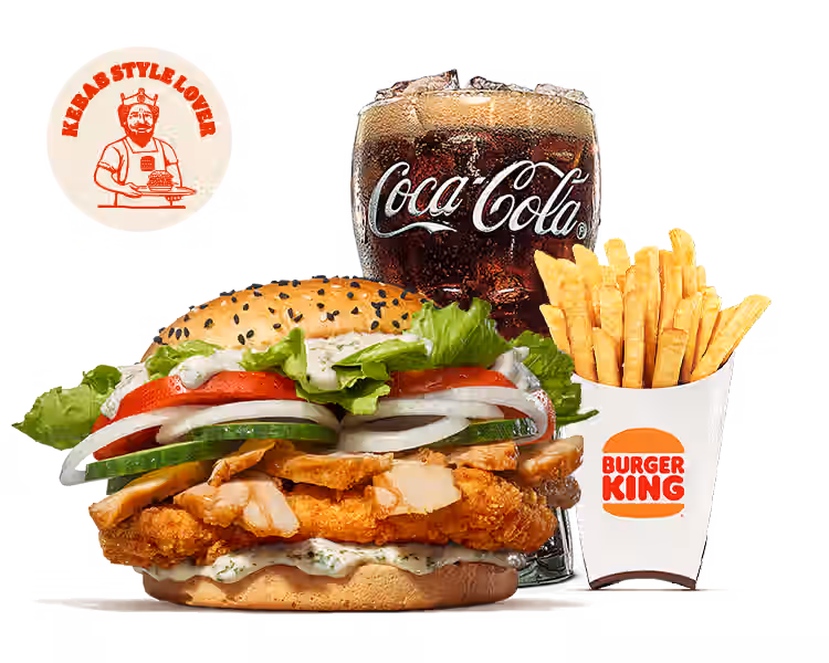 Kebab Style Lover mit Chicken-Patty - Burger King Menü