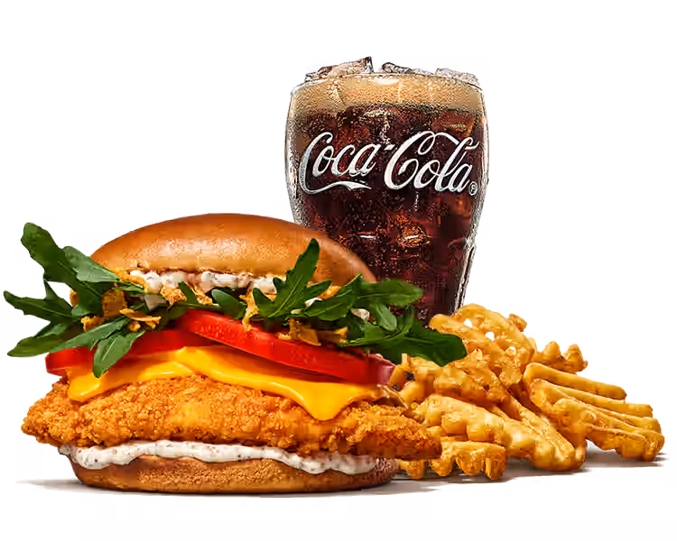 King's Crunchy Chicken - Burger King Menü