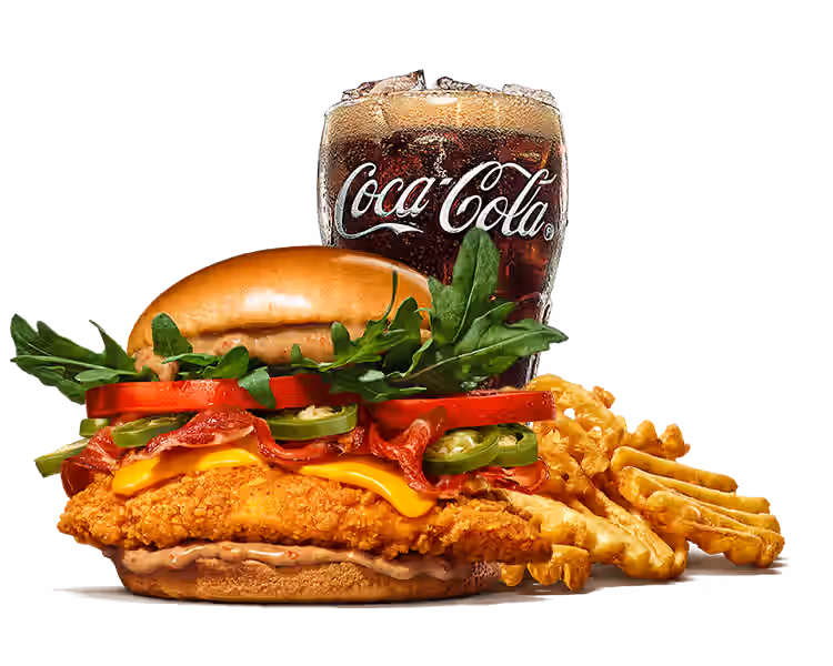 King's Whisky BBQ Chicken - King Menü 1