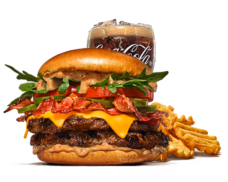 King's Whisky BBQ Double - King Menü