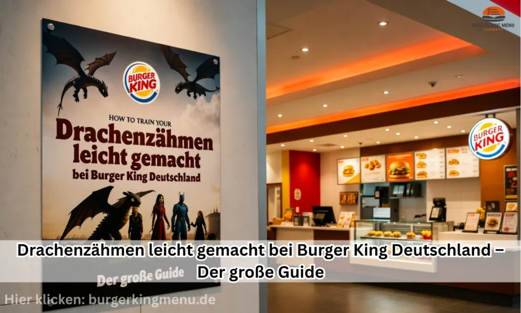 drachenzähmen leicht gemacht bei burger king deutschland – der große guide